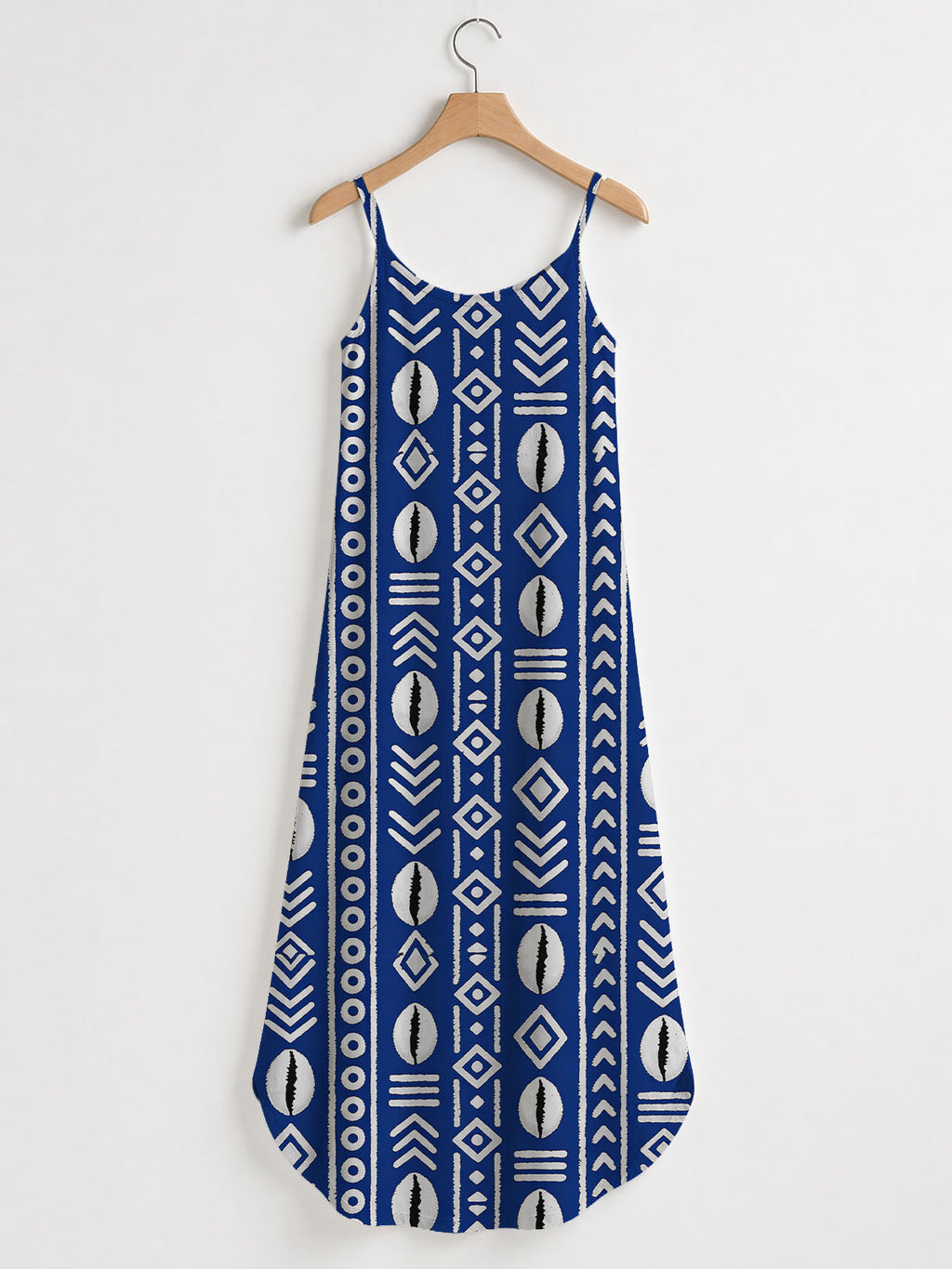 'Oshun' Royal Blue Maxi Dress