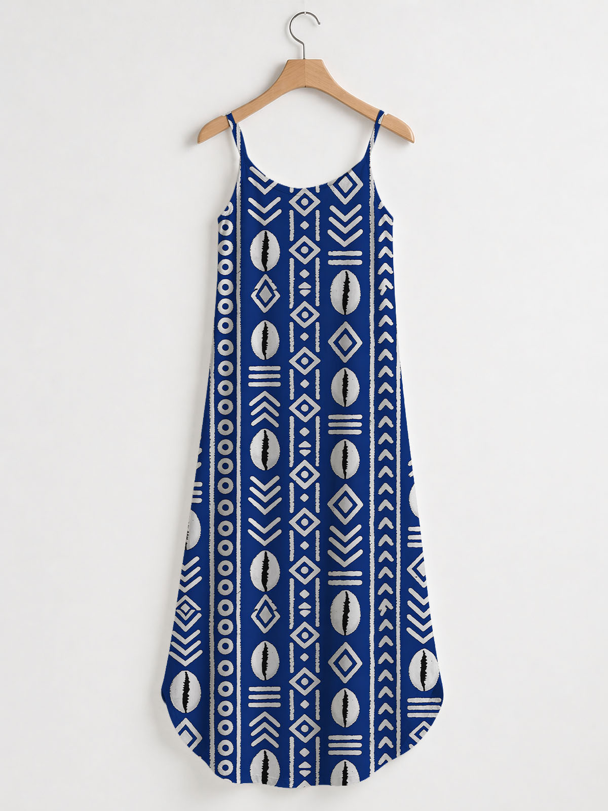 'Oshun' Royal Blue Maxi Dress