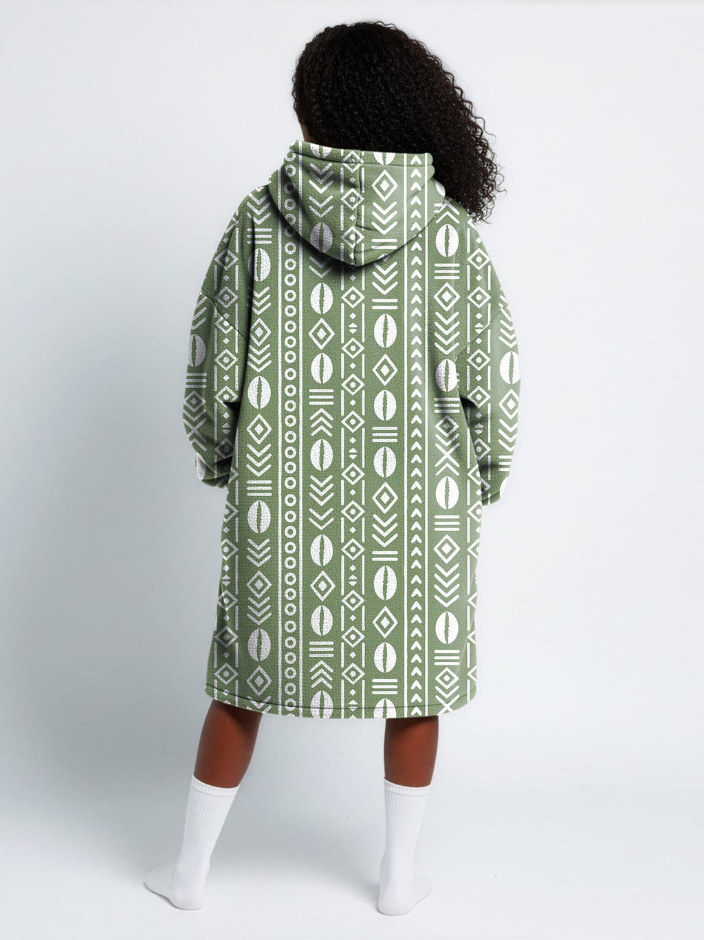 'Oshun Verde' Blanket Hoodie