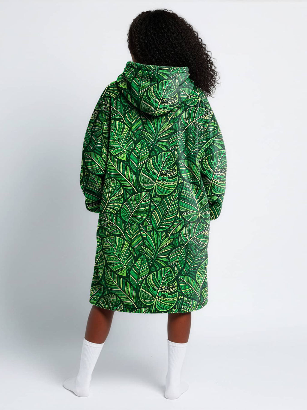 'Asili Emerald' Blanket Hoodie