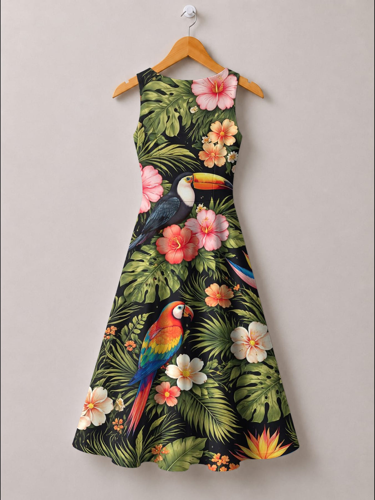 'Kasuku' Cotton Corset Dress