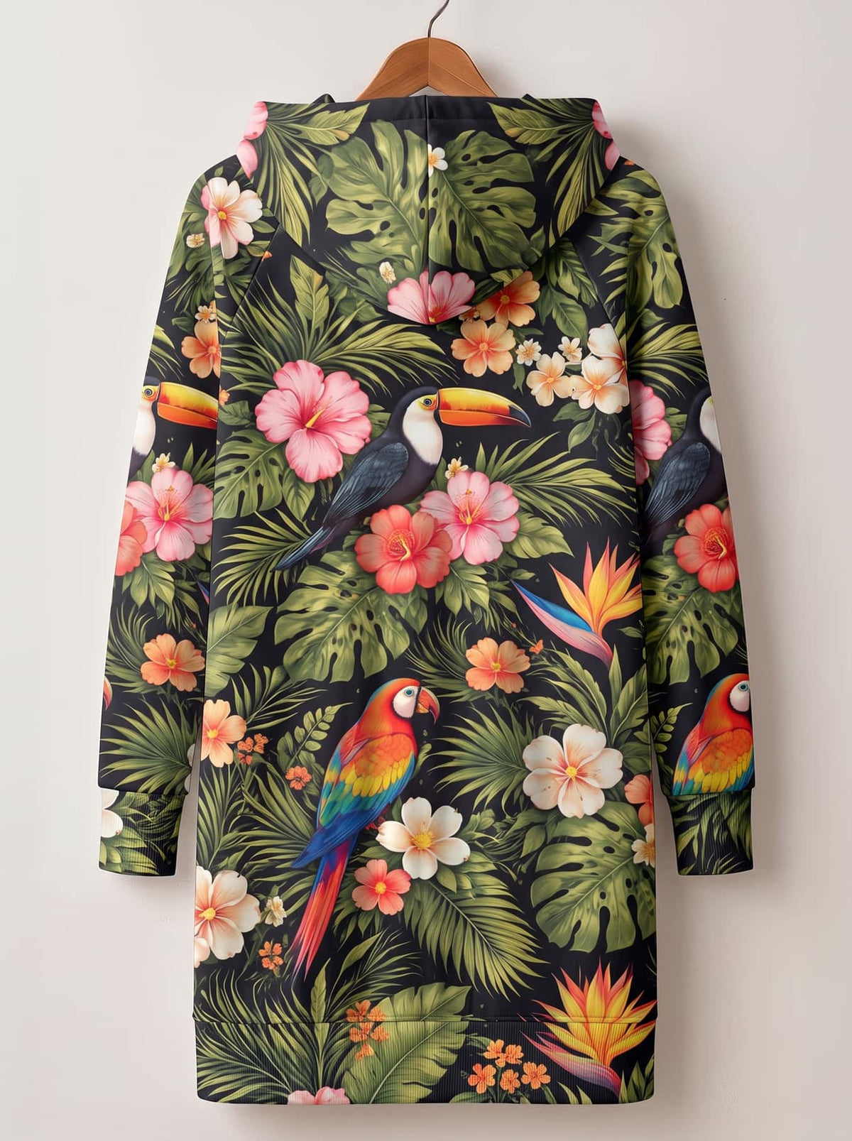 'Kasuku' Hoodie Dress