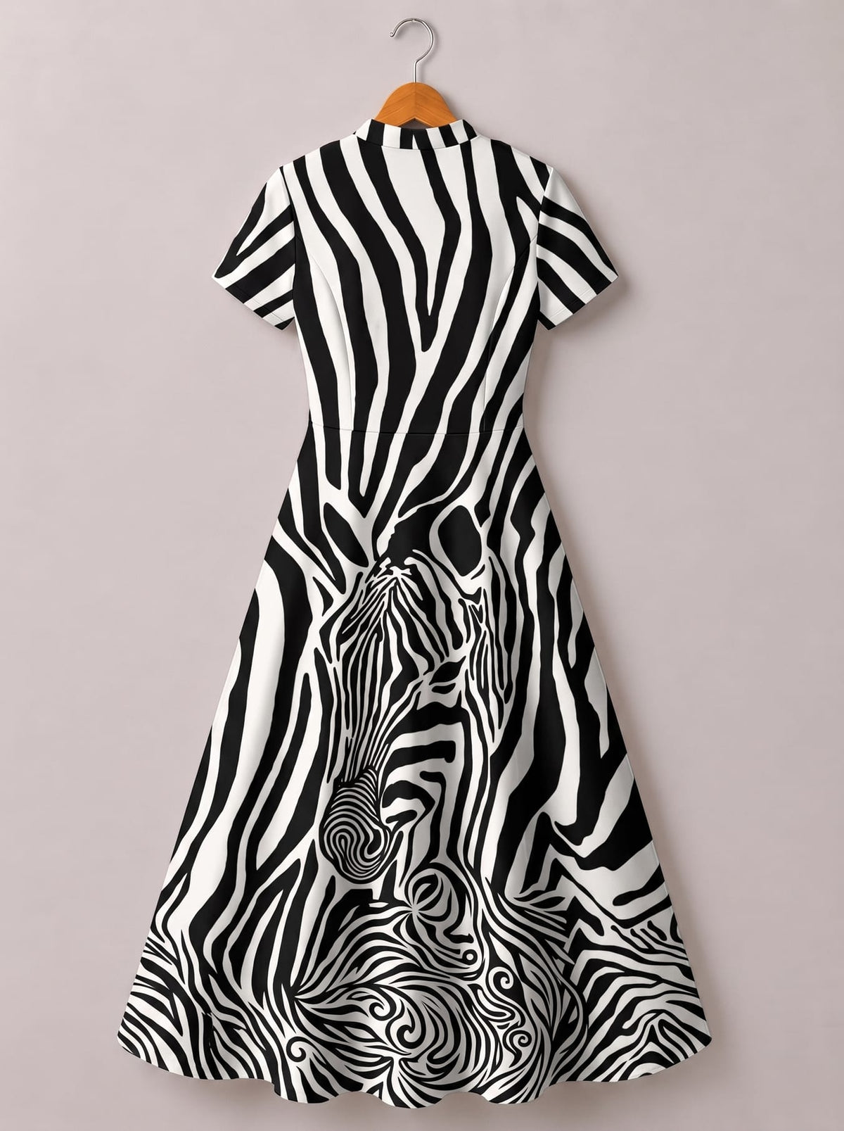 'Punda' Short Sleeve Maxi Dress
