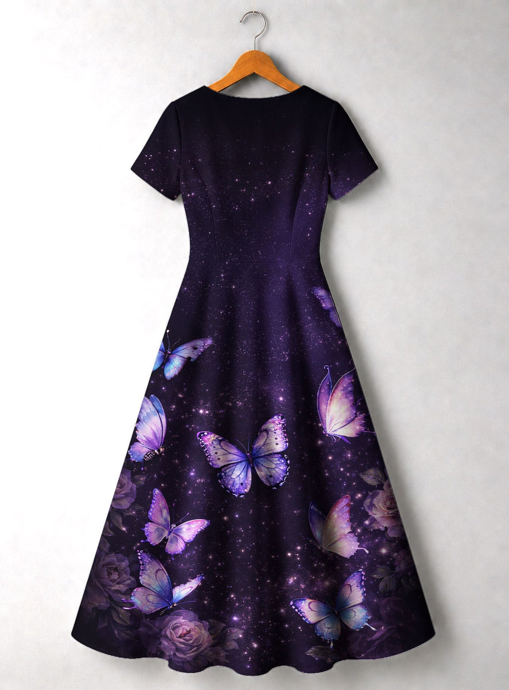 'Nyamekye' Short Sleeve Maxi Dress