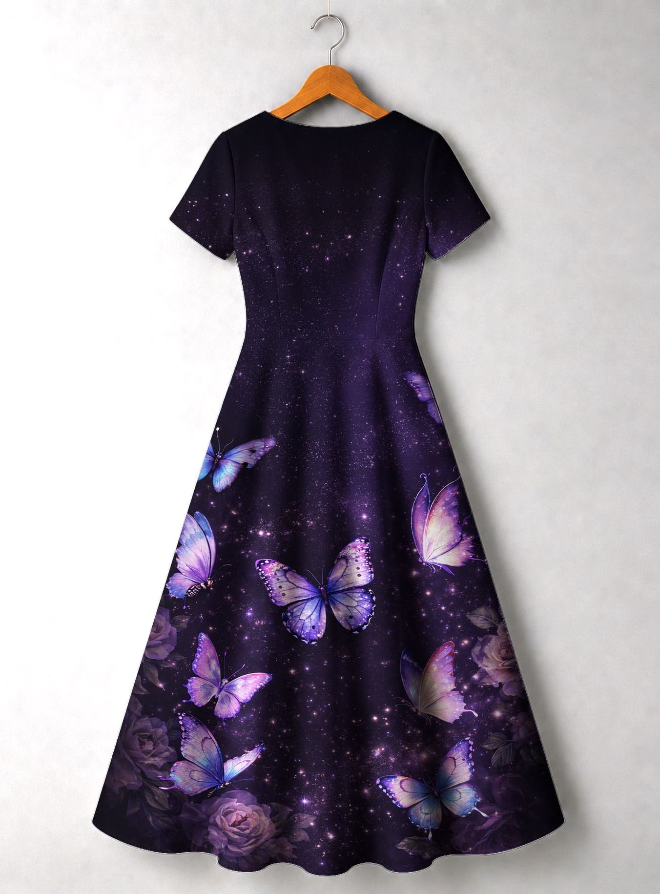 'Nyamekye' Short Sleeve Maxi Dress
