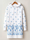 'Buluu' Hoodie Dress
