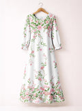 'Chanua' Long Sleeve Maxi Dress
