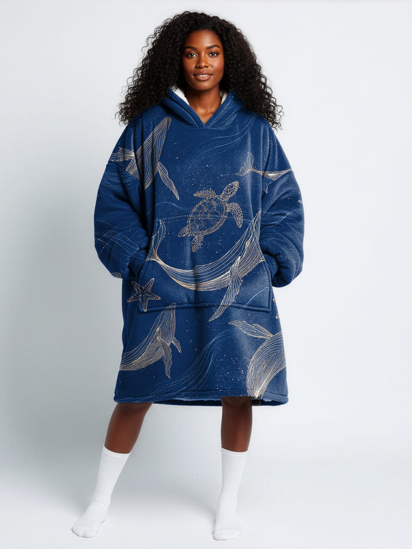 'Pwani' Blanket Hoodie