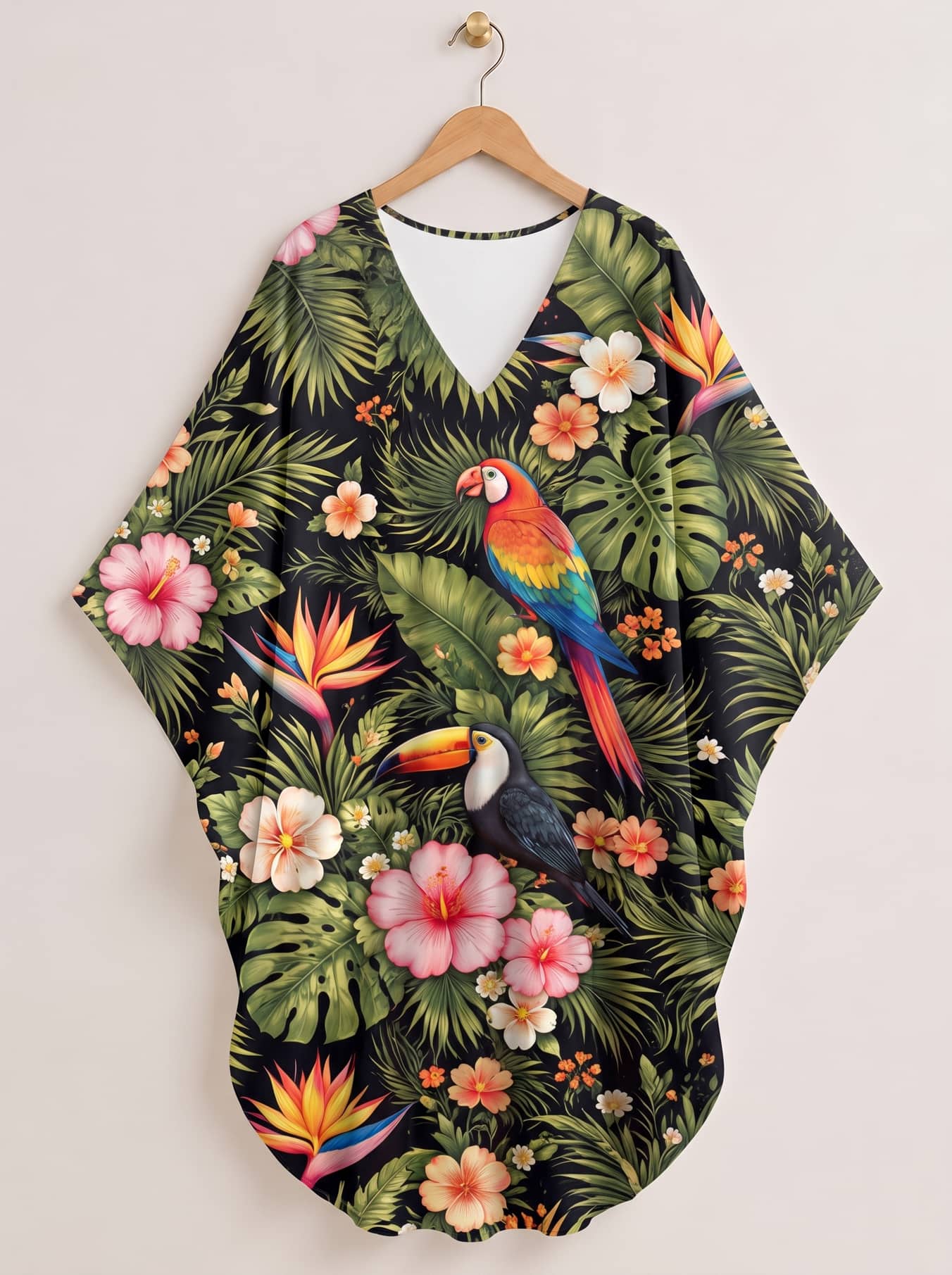 'Kasuku' Kaftan Dress