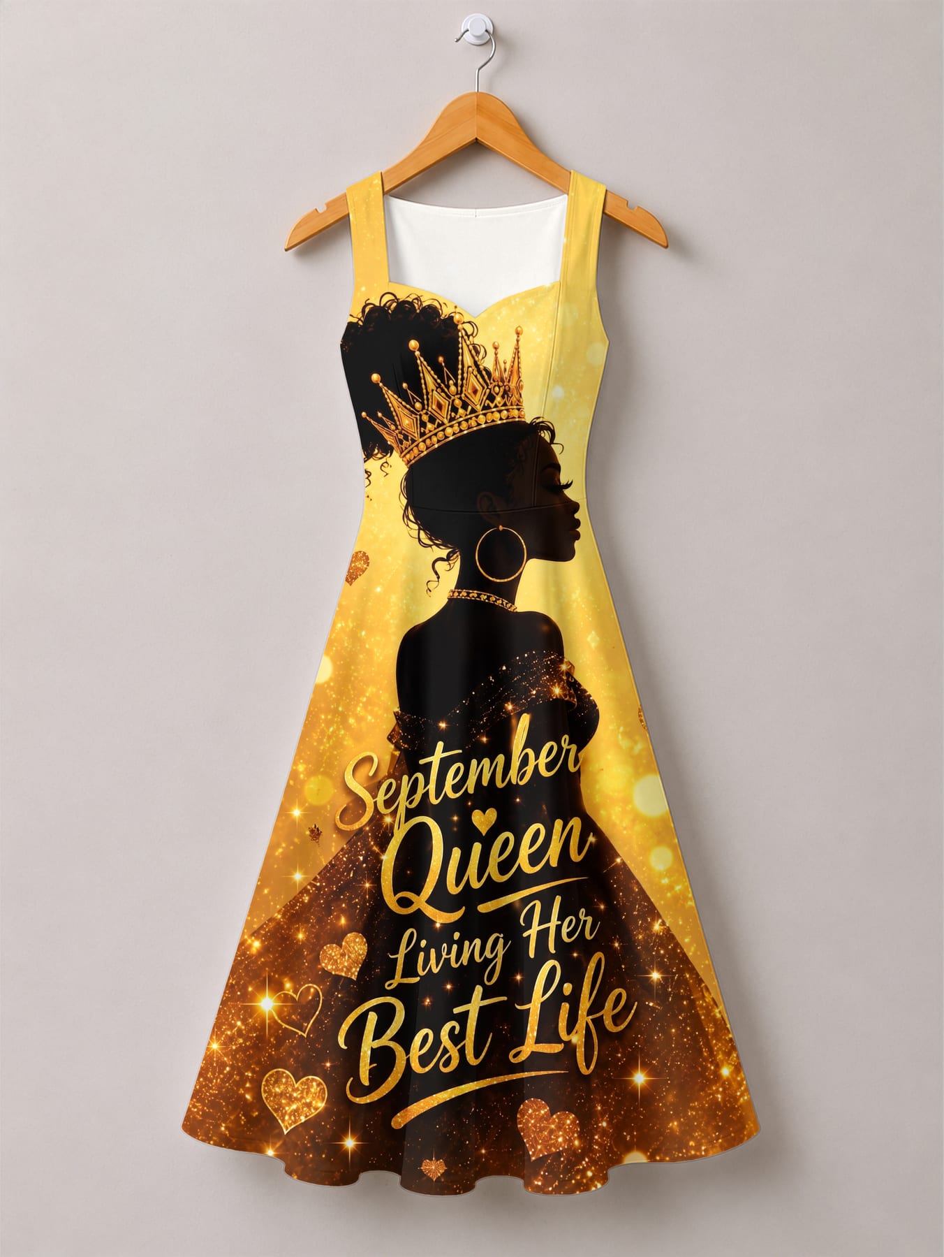 'September Best Life' Corset Dress