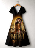 'Iyanu' Short Sleeve Maxi Dress