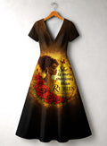 'Thamani' Short Sleeve Maxi Dress