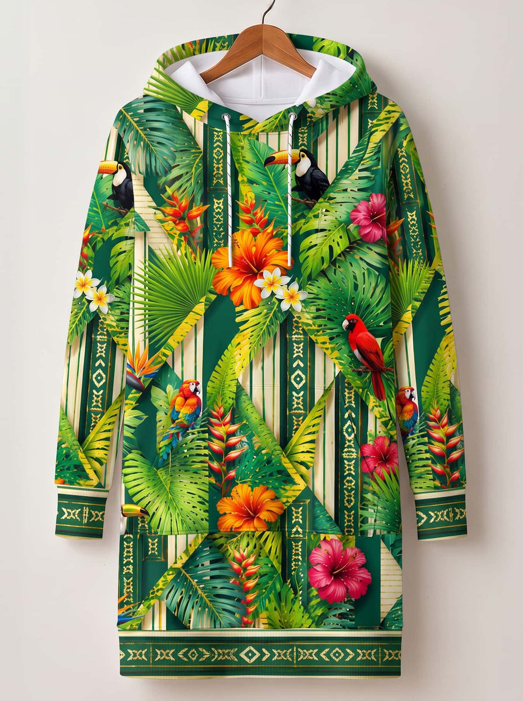 'Msitu' Hoodie Dress