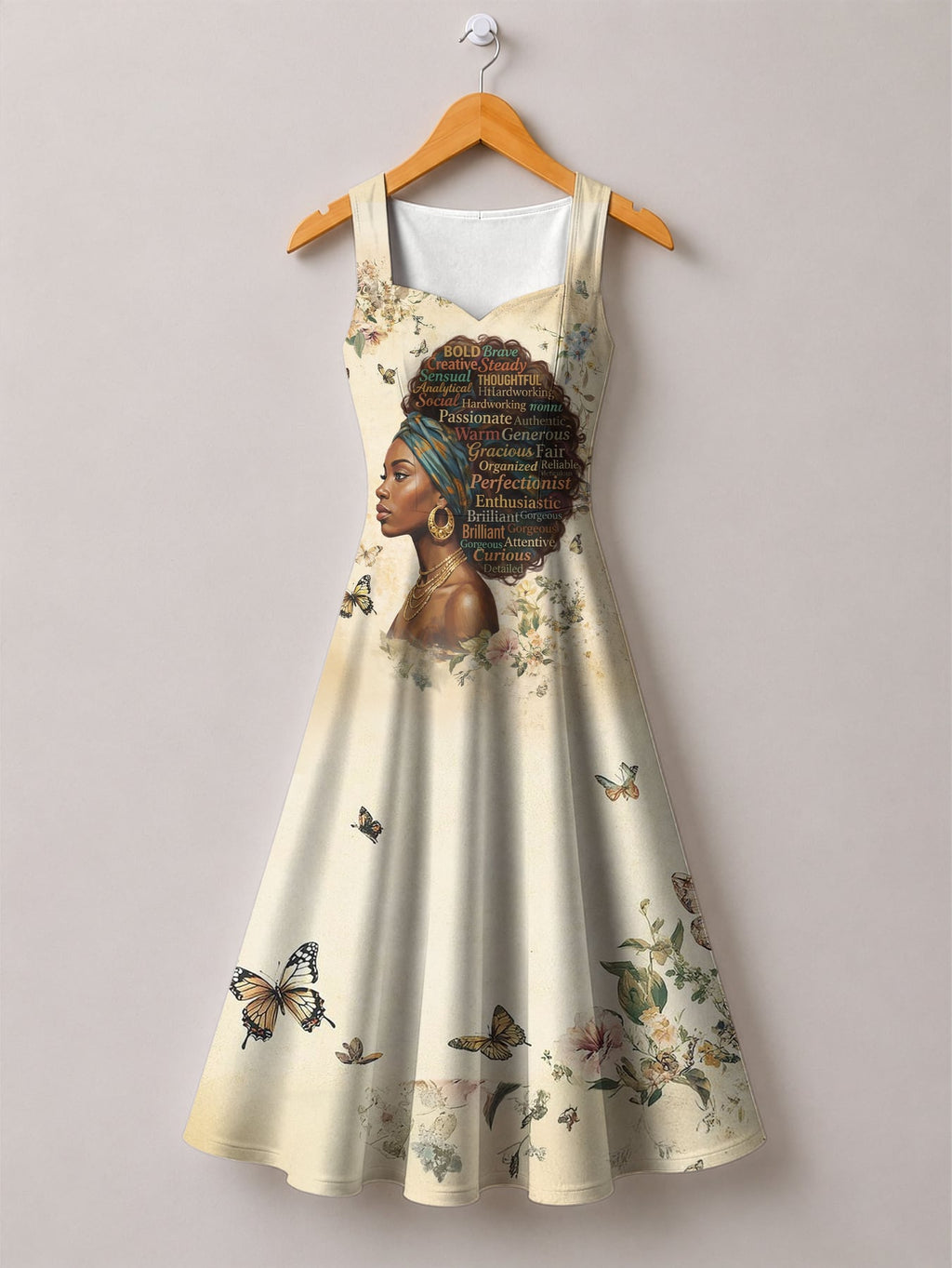 Gorgeous Black Queen Cotton Corset Dress