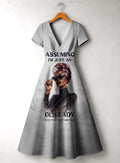 Seasoned Short Sleeve Maxi Dress