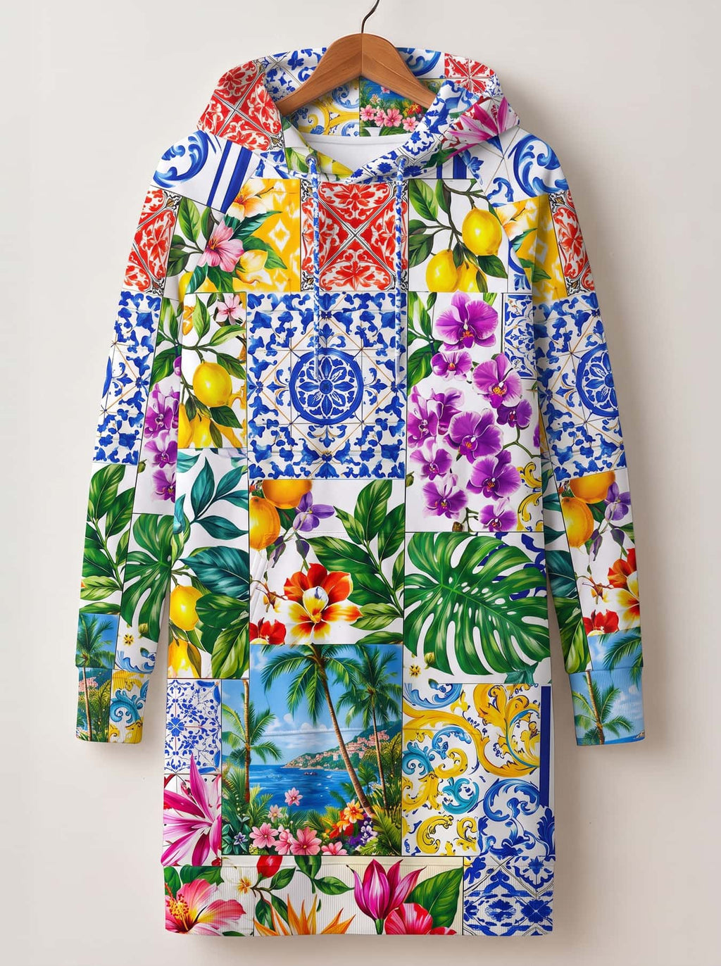 'Kisiwa' Hoodie Dress