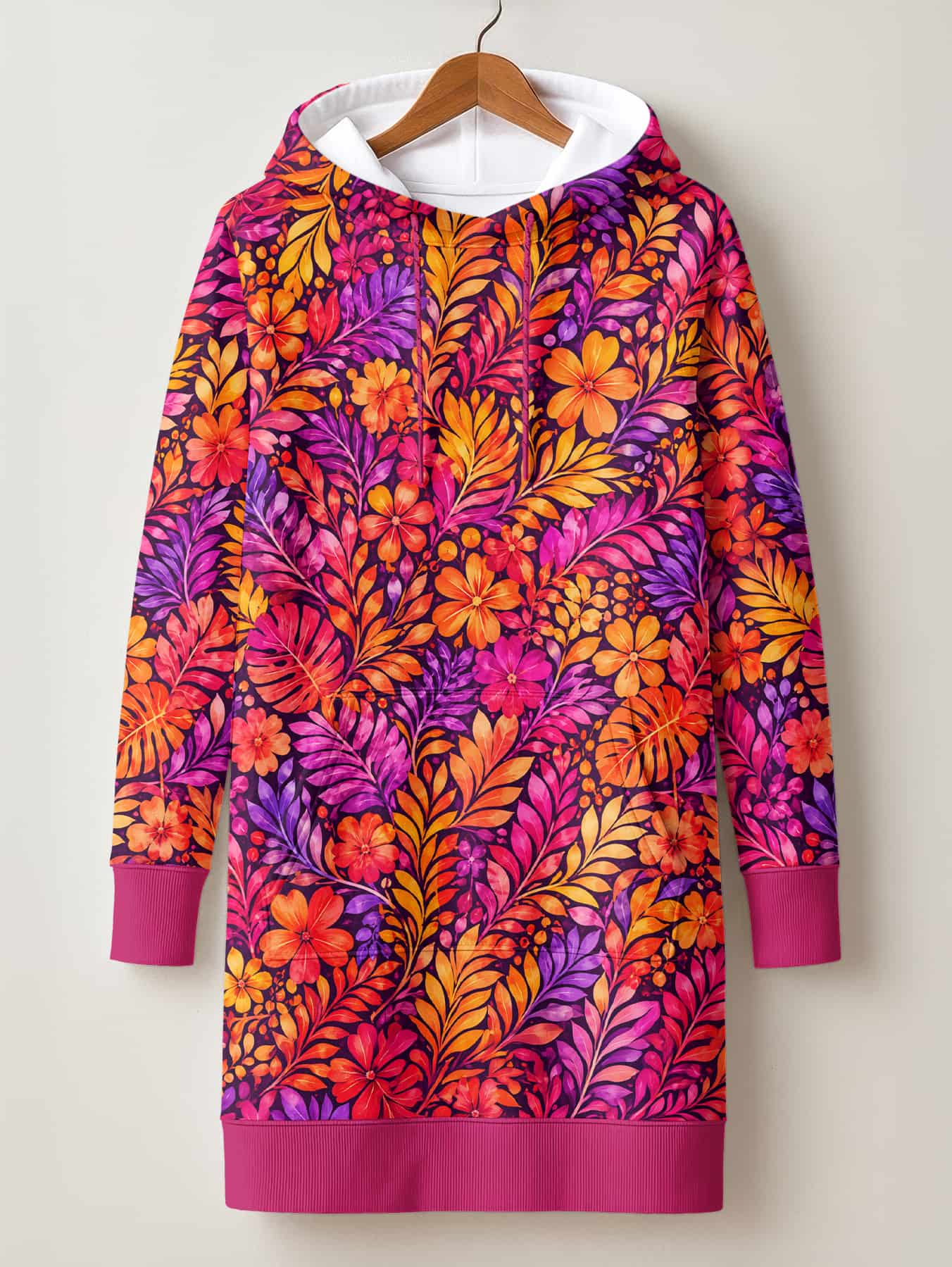 'Waridi' Hoodie Dress