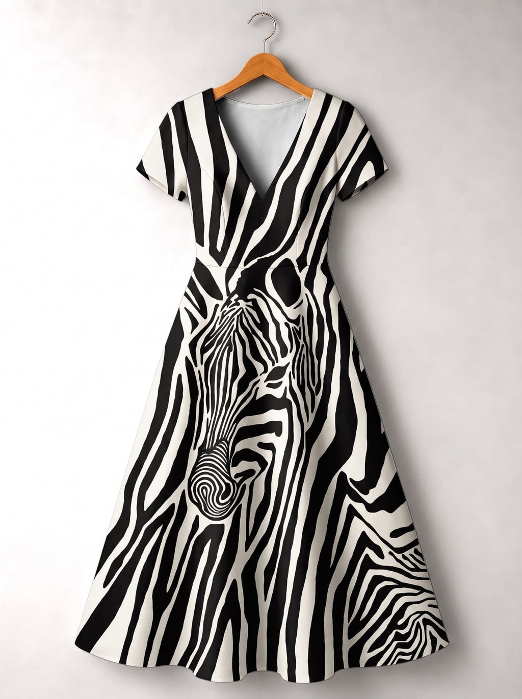 'Punda' Short Sleeve Maxi Dress