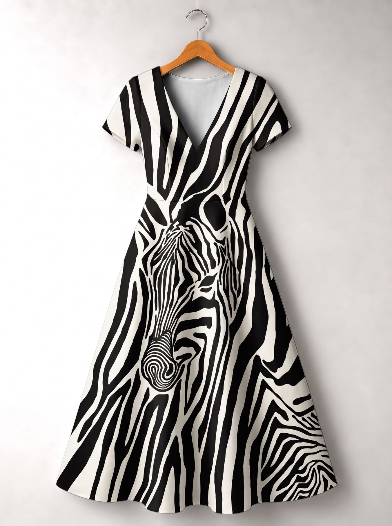 'Punda' Short Sleeve Maxi Dress