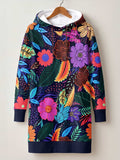 'Bustani' Hoodie Dress