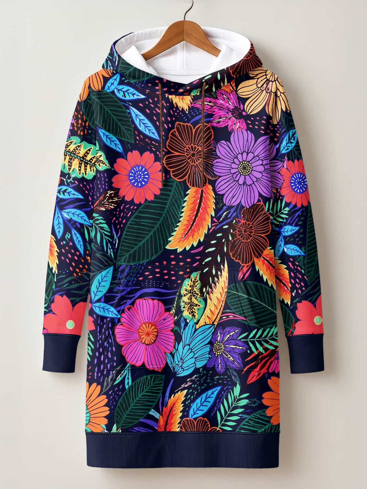 'Bustani' Hoodie Dress