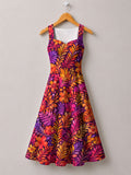 'Waridi' Cotton Corset Dress