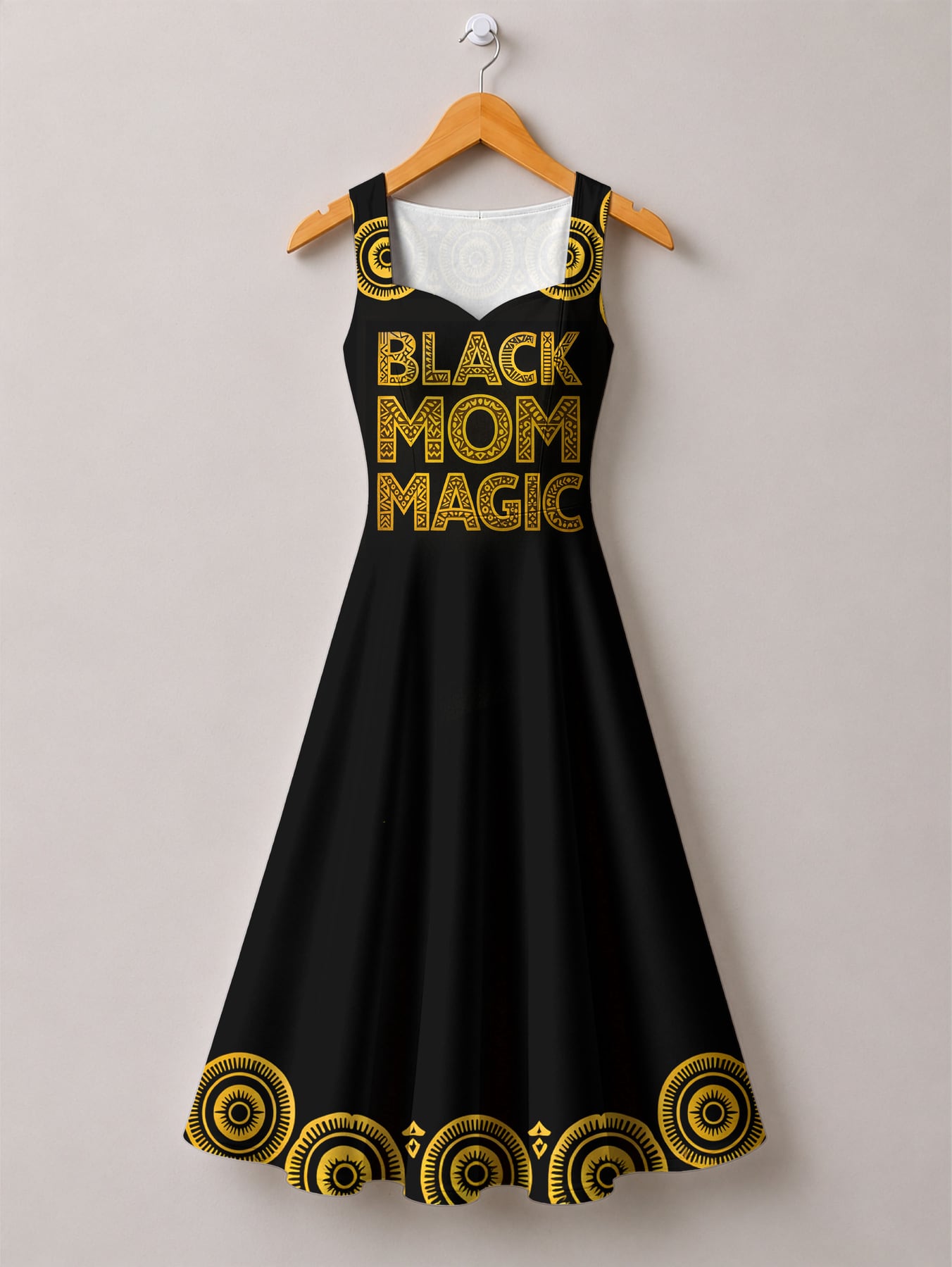 'Mamafo' Cotton Corset Dress