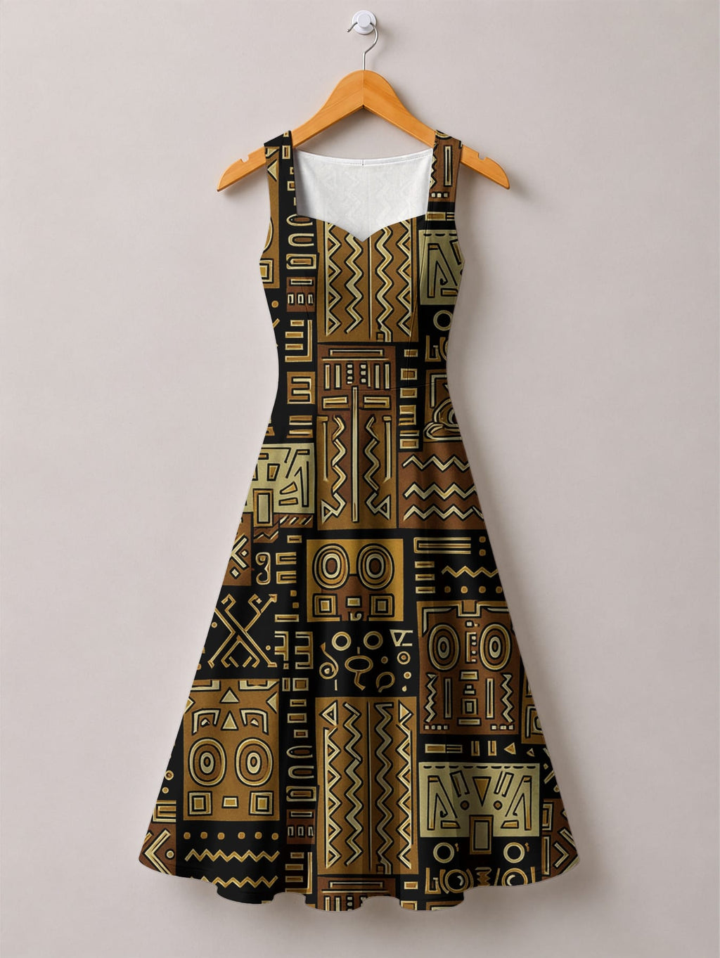 'Sankofa' Cotton Corset Dress