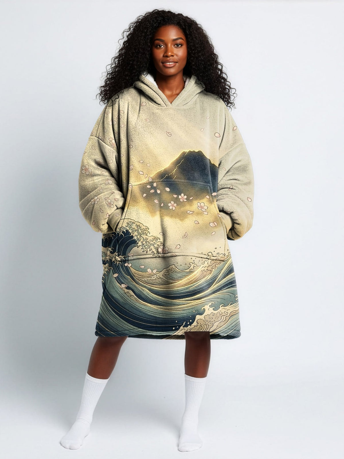 'Wimbi' Blanket Hoodie