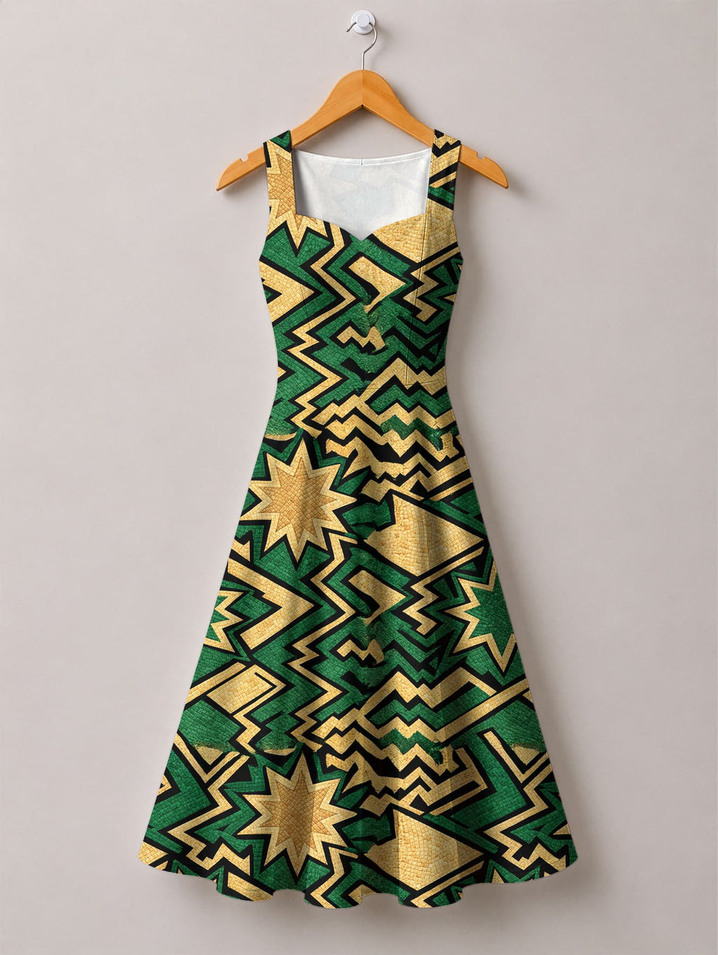 Emerald Sheba Cotton Corset Dress