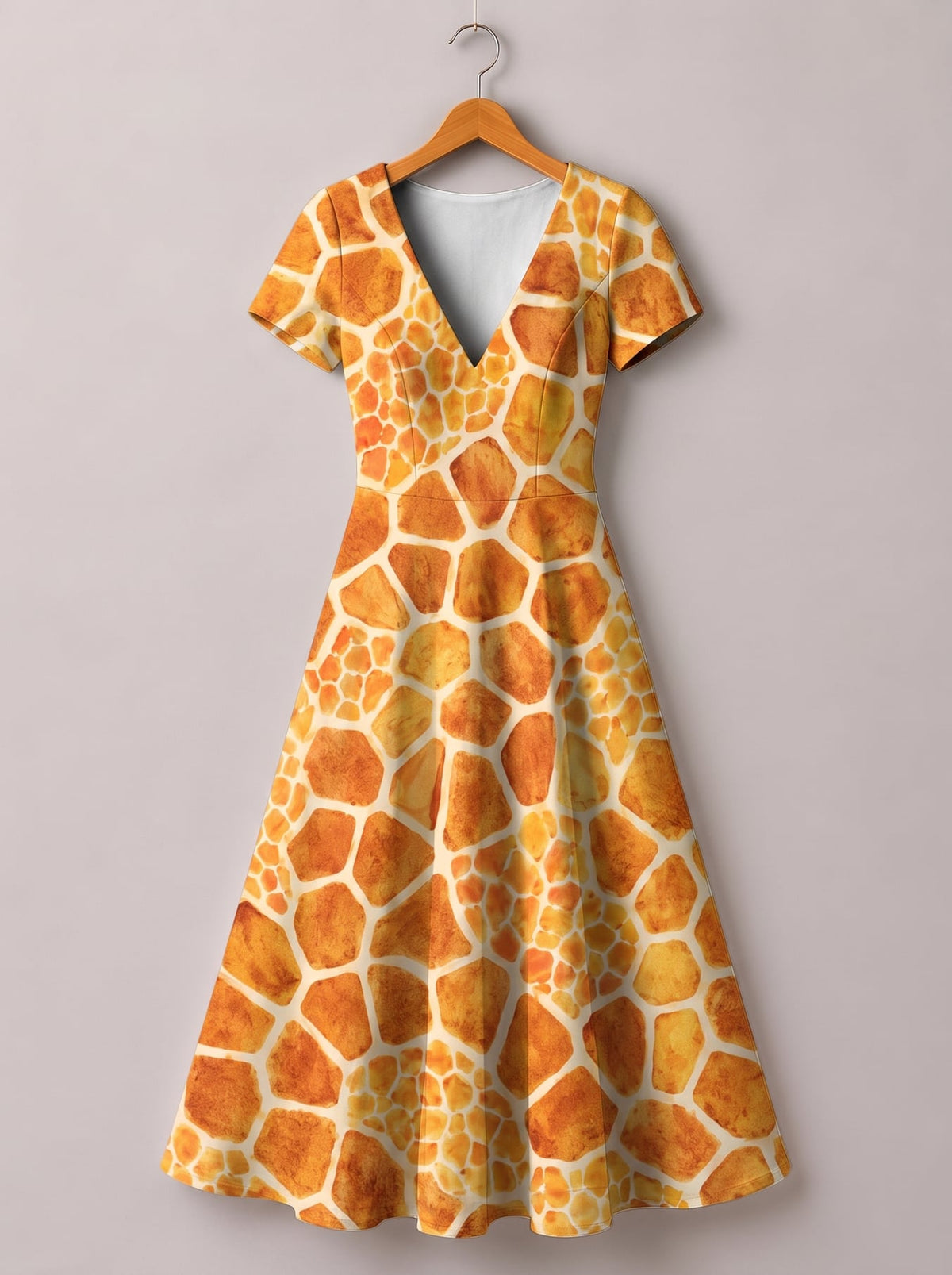 'Twiga' Short Sleeve Maxi Dress