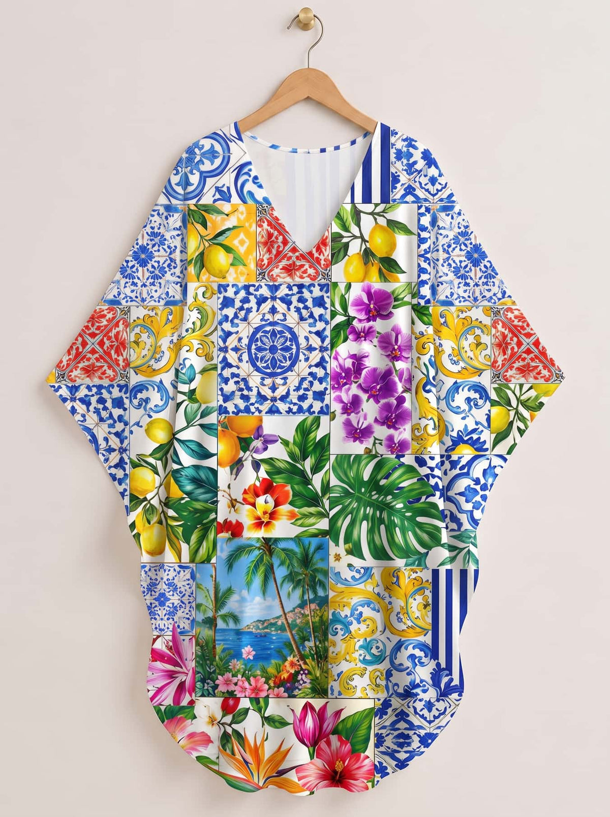 'Kisiwa' Kaftan Dress