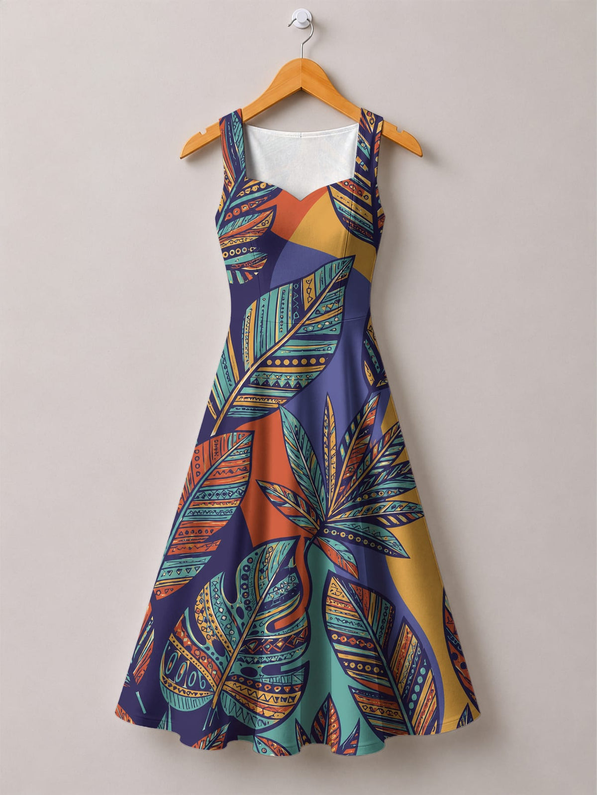 'Majani' Cotton Corset Dress