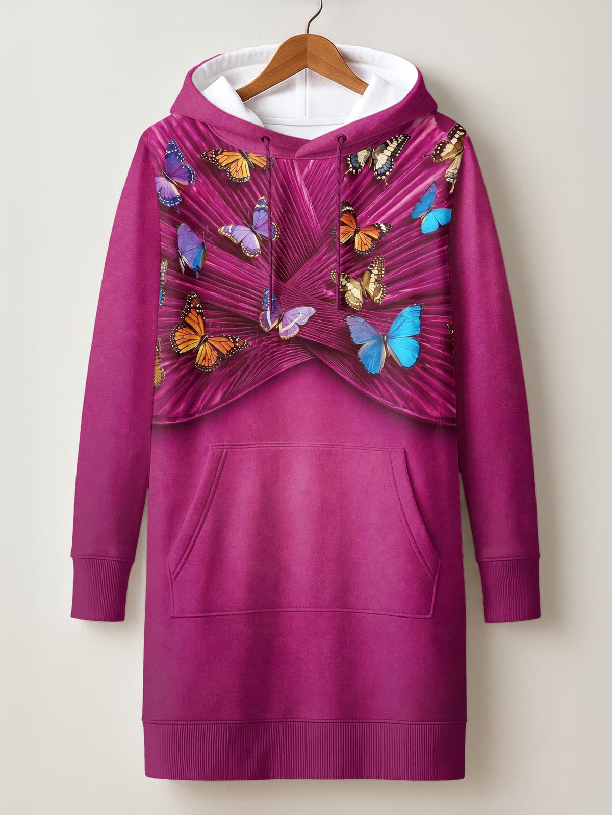 'Kipepeo' Hoodie Dress