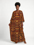 Mudcloth Kaftan Dress