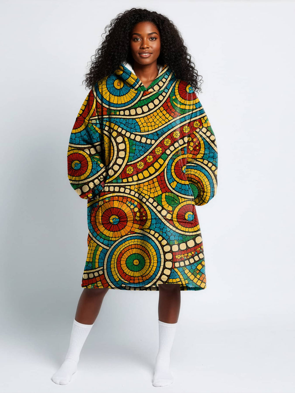 'Taji' Blanket Hoodie