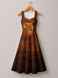 Black Girl Magic Cotton Corset Dress