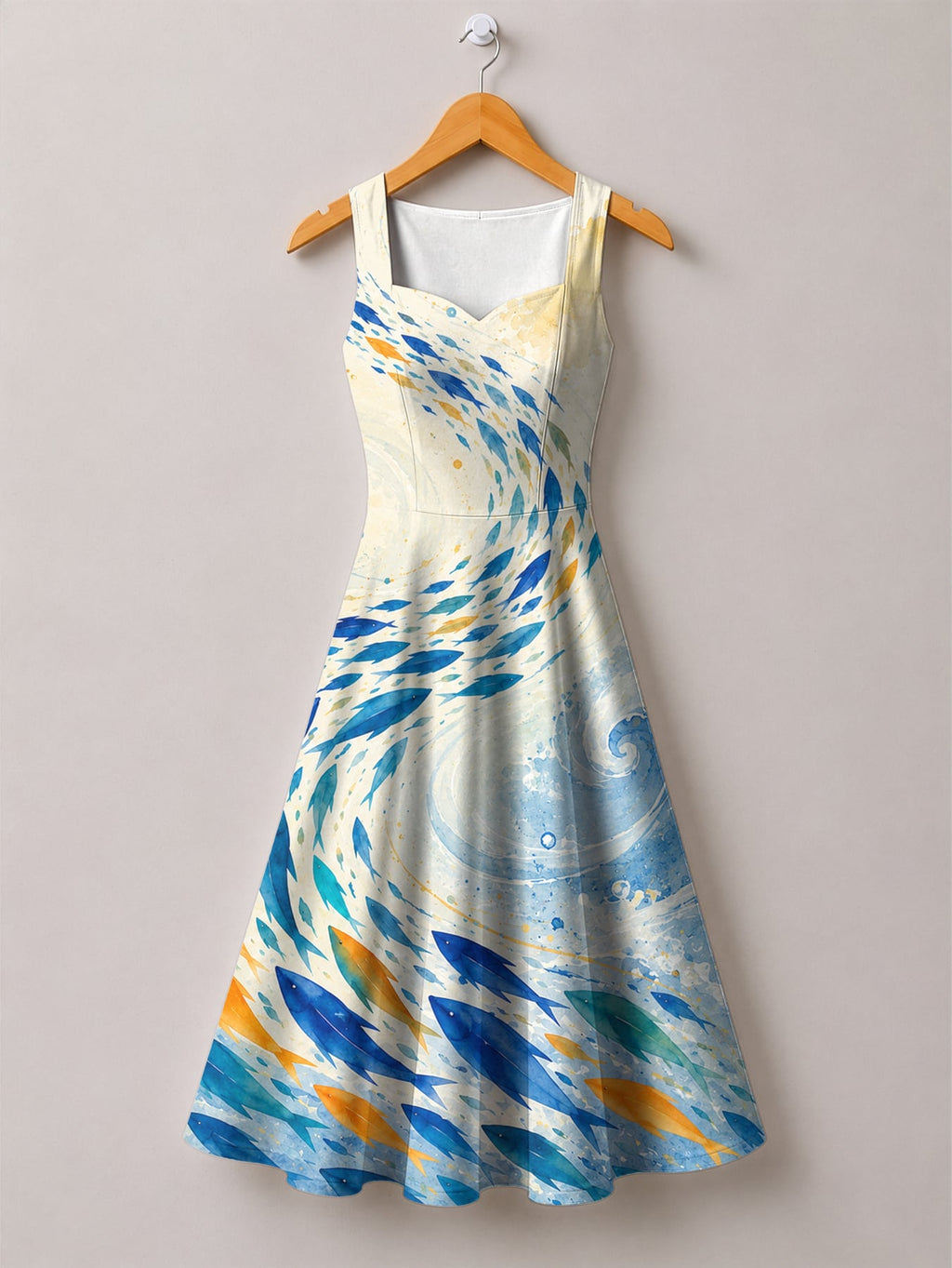 'Samaki' Cotton Corset Dress
