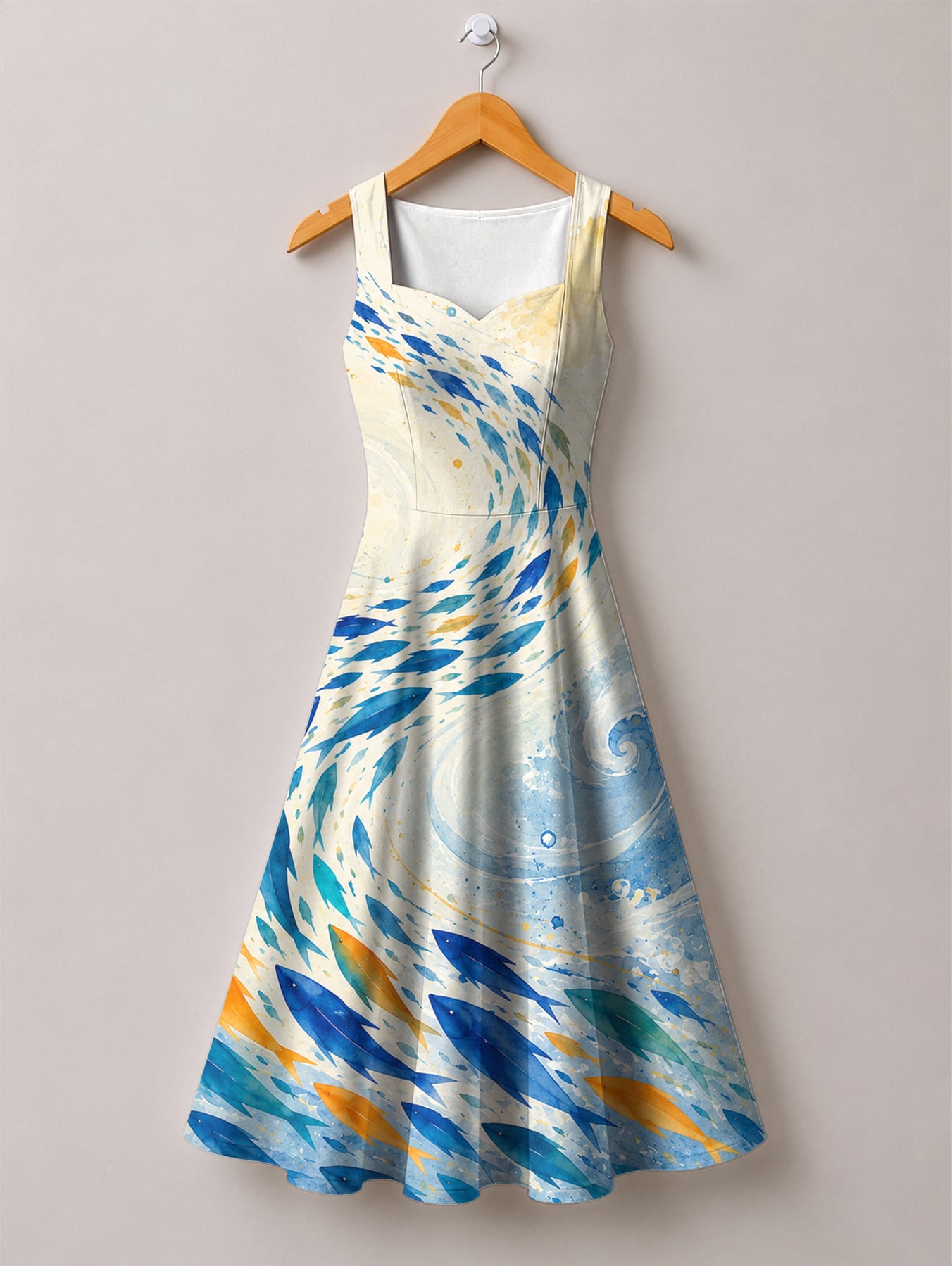 'Samaki' Cotton Corset Dress