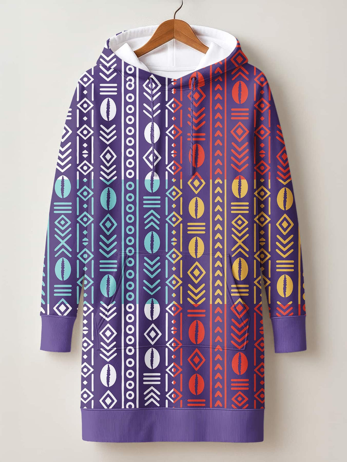 'Oshun Zamani' Hoodie Dress