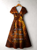 'Amara' Short Sleeve Maxi Dress