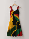 'Uhuru' Cotton Corset Dress