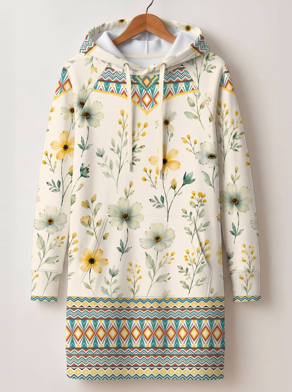 'Alizeti' Hoodie Dress