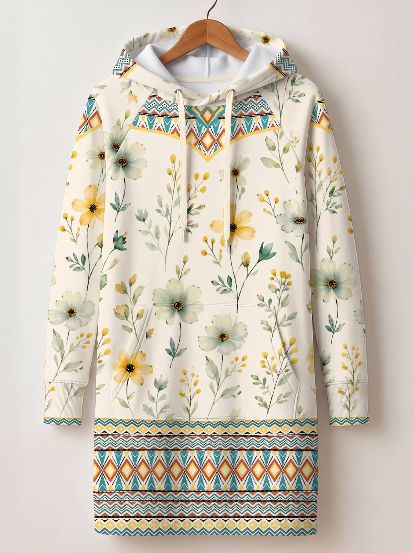 'Alizeti' Hoodie Dress