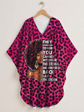 'Unstoppable' Pink Leopard' Kaftan Dress