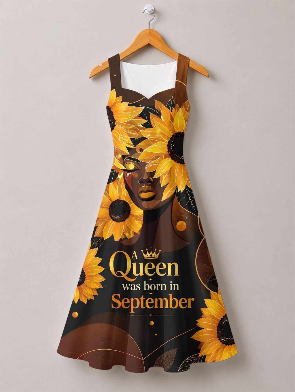 'September Born Queen' Corset Dress