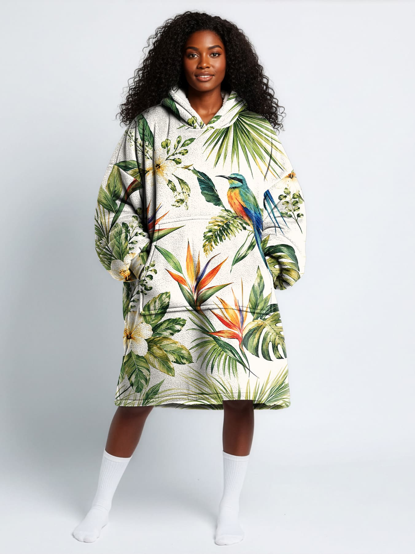 'Ndege' Blanket Hoodie