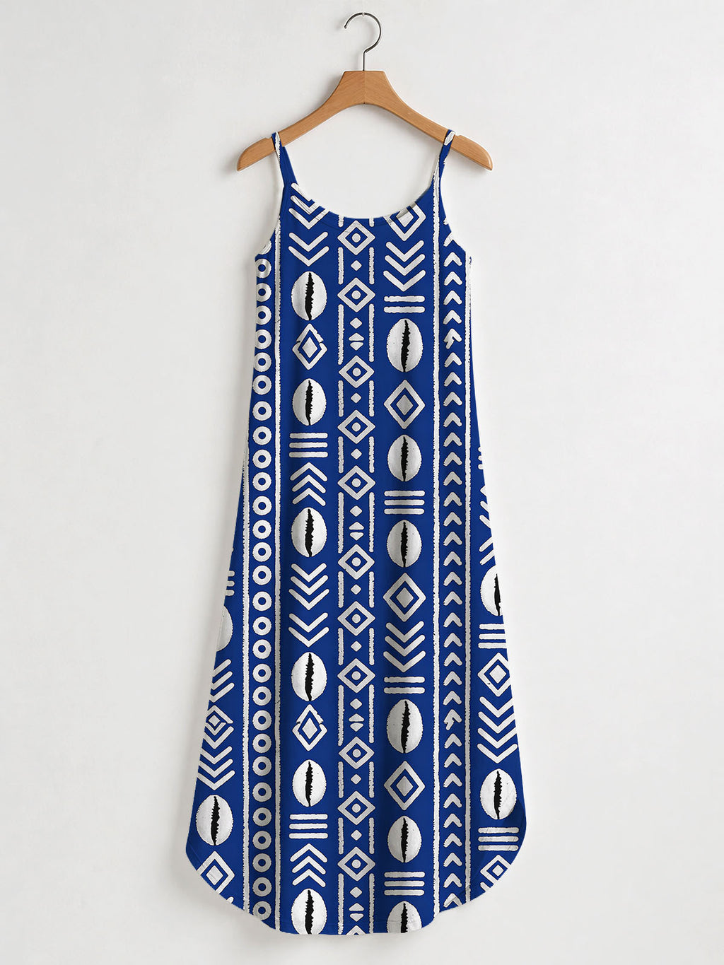 'Oshun' Royal Blue Maxi Dress