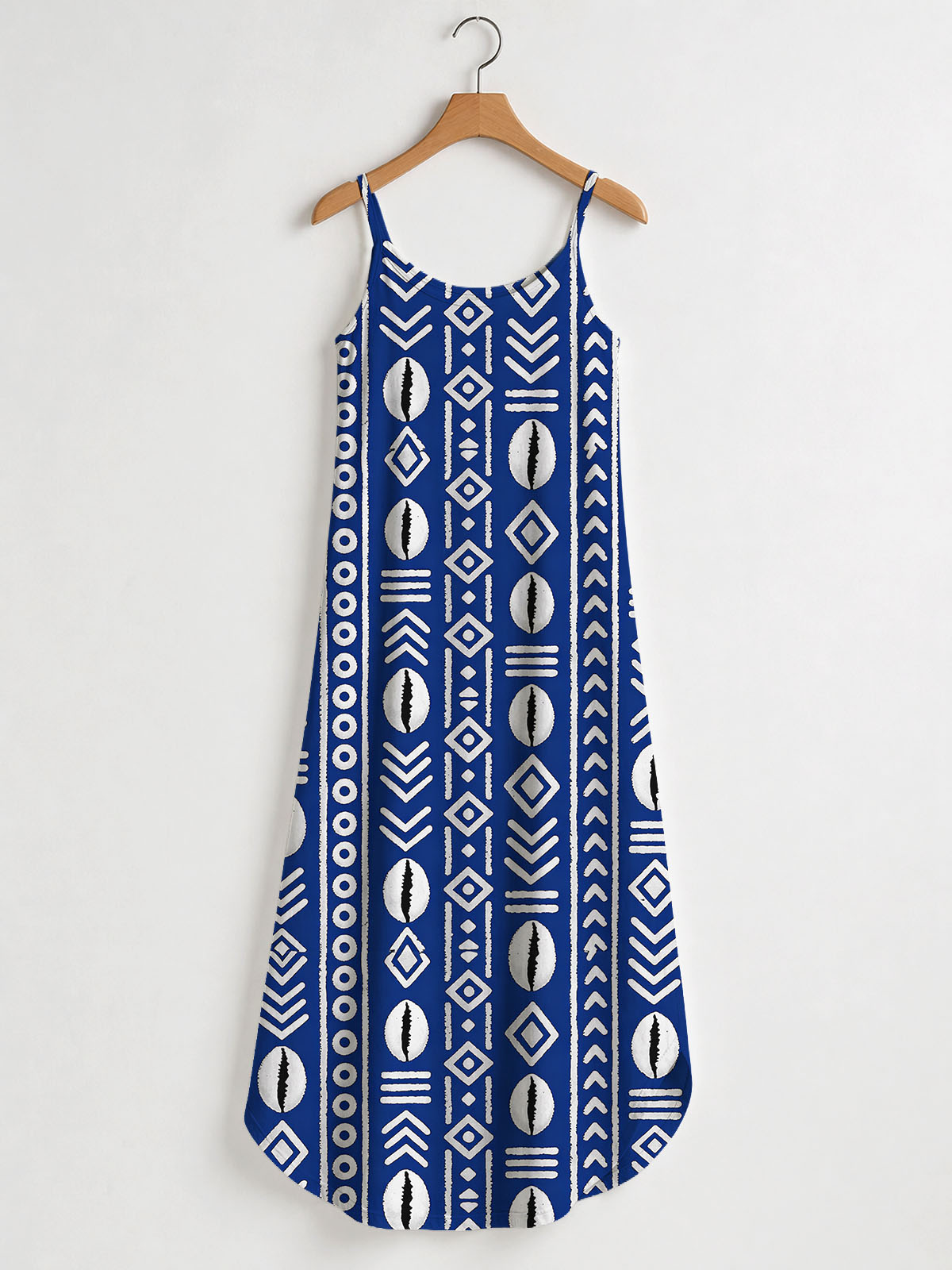 'Oshun' Royal Blue Maxi Dress