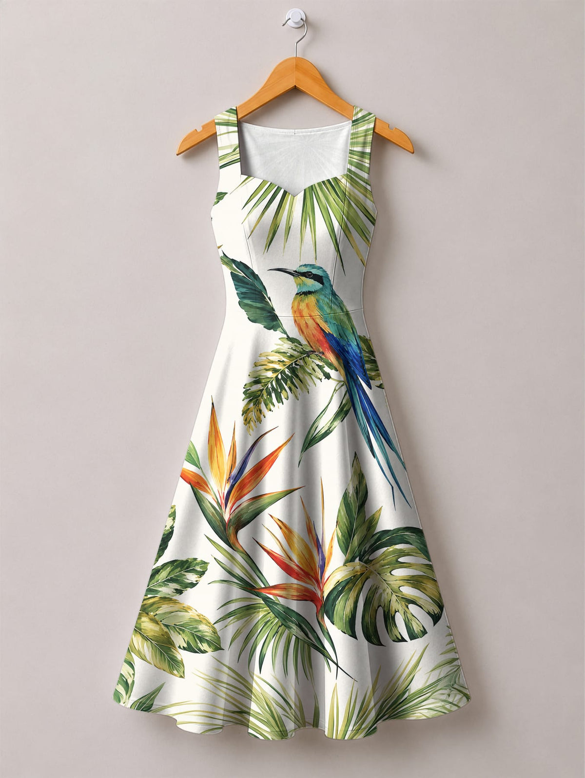 'Ndege' Cotton Corset Dress
